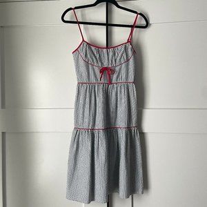 BCBGMaxAzria seersucker dress